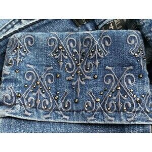 Sound/Style by Beau Dawson Jeans Embroidered Women's Size 4